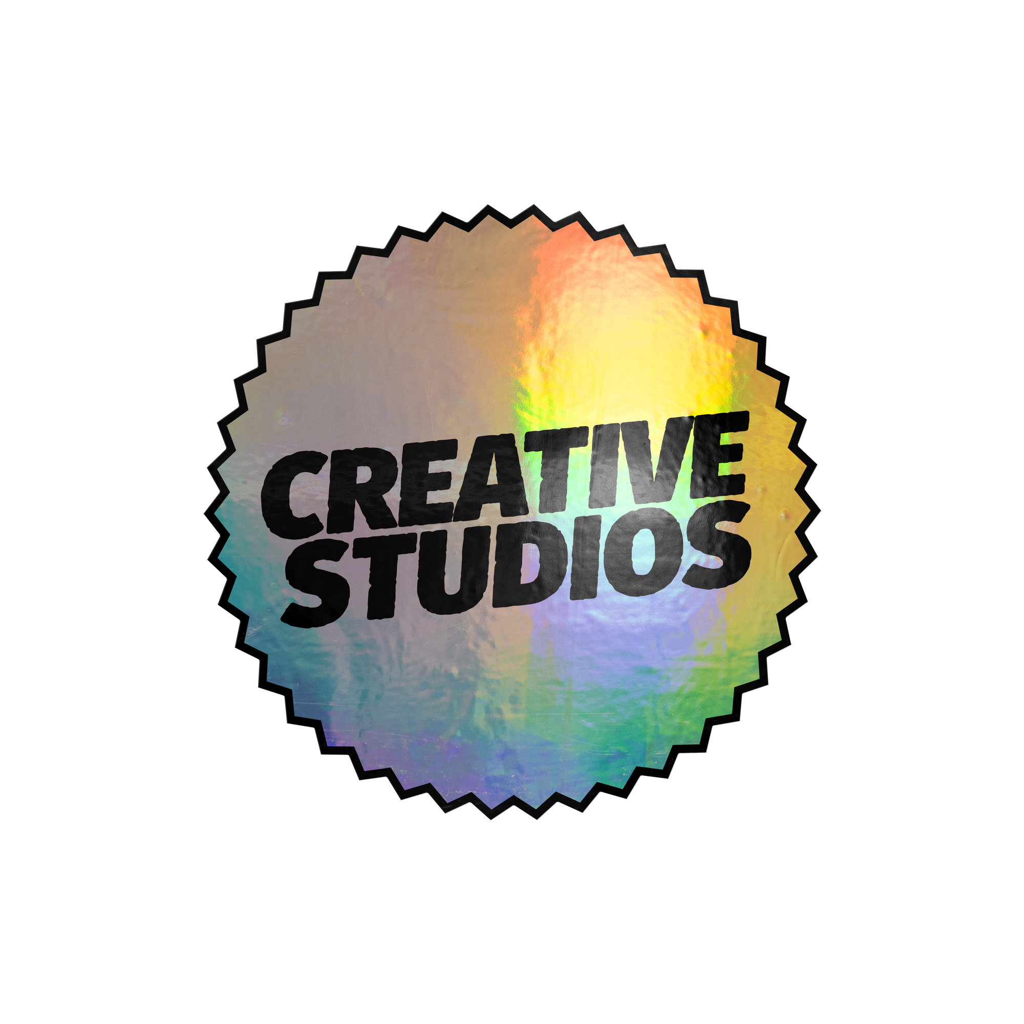 HEARTBREAKERS CREATIVE STUDIO LOGO HOLOGRAPHIC